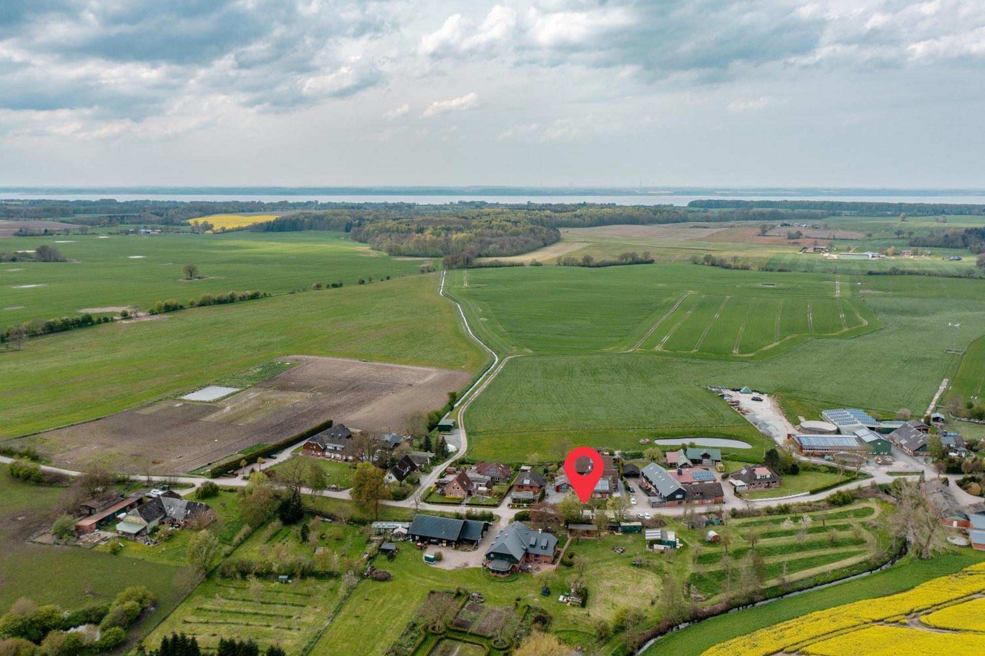 Neue Ferienwohnung Kuestennaehe Mit Terrasse 3Km Zum Strand Osdorf Exterior foto